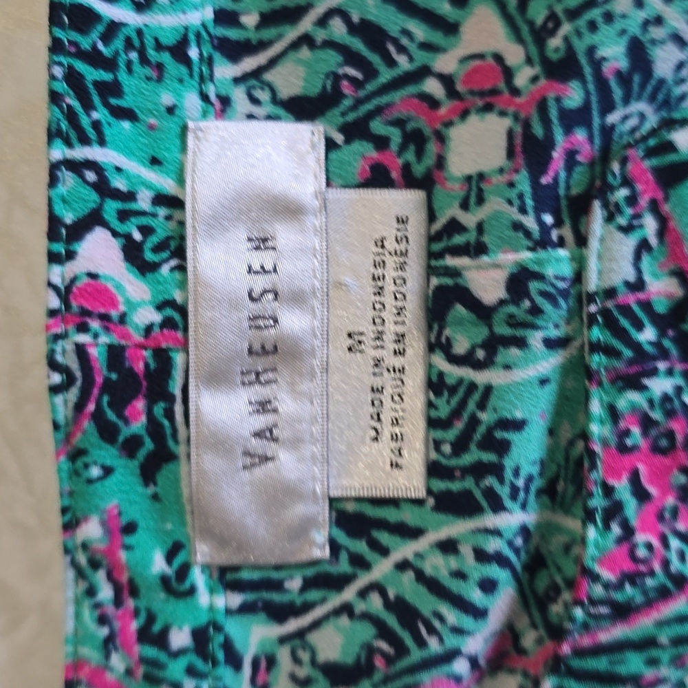 Van Heusen Multicolor Patterned Button Down Blous… - image 7